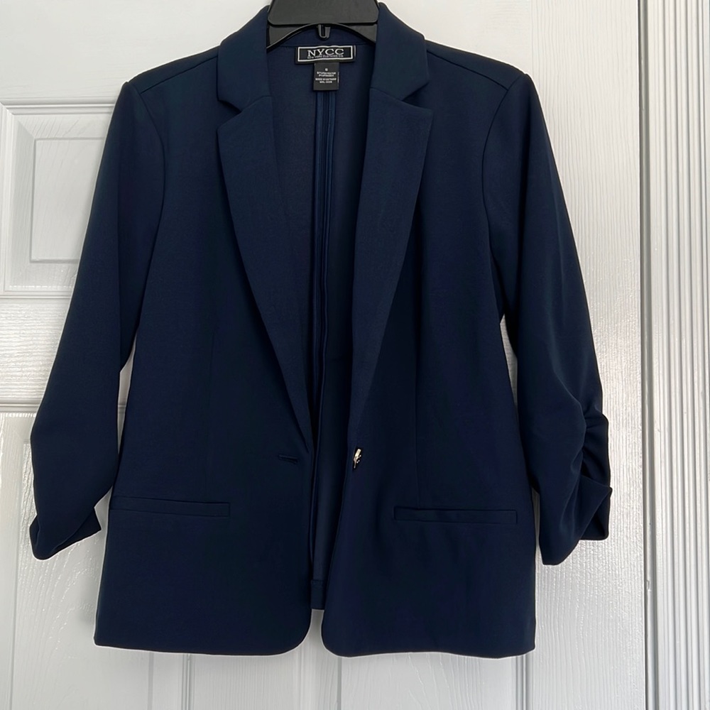 NYCC Navy Blue Blazer, Small